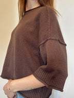 The Macy Sweater- Brown