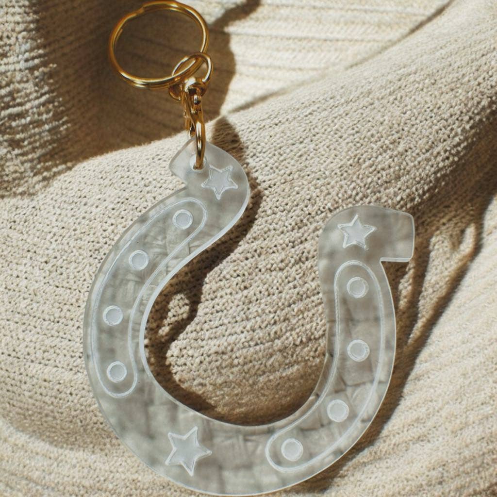 Lucky Horseshoe Keychain