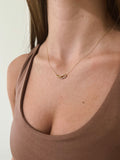 Amelia Link Pendant Necklace