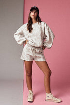 PREORDER!! Callie Camo Crewneck Set