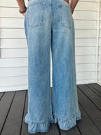 The Willow Ruffle Hem Jeans