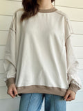 The Briar Pullover- Cream