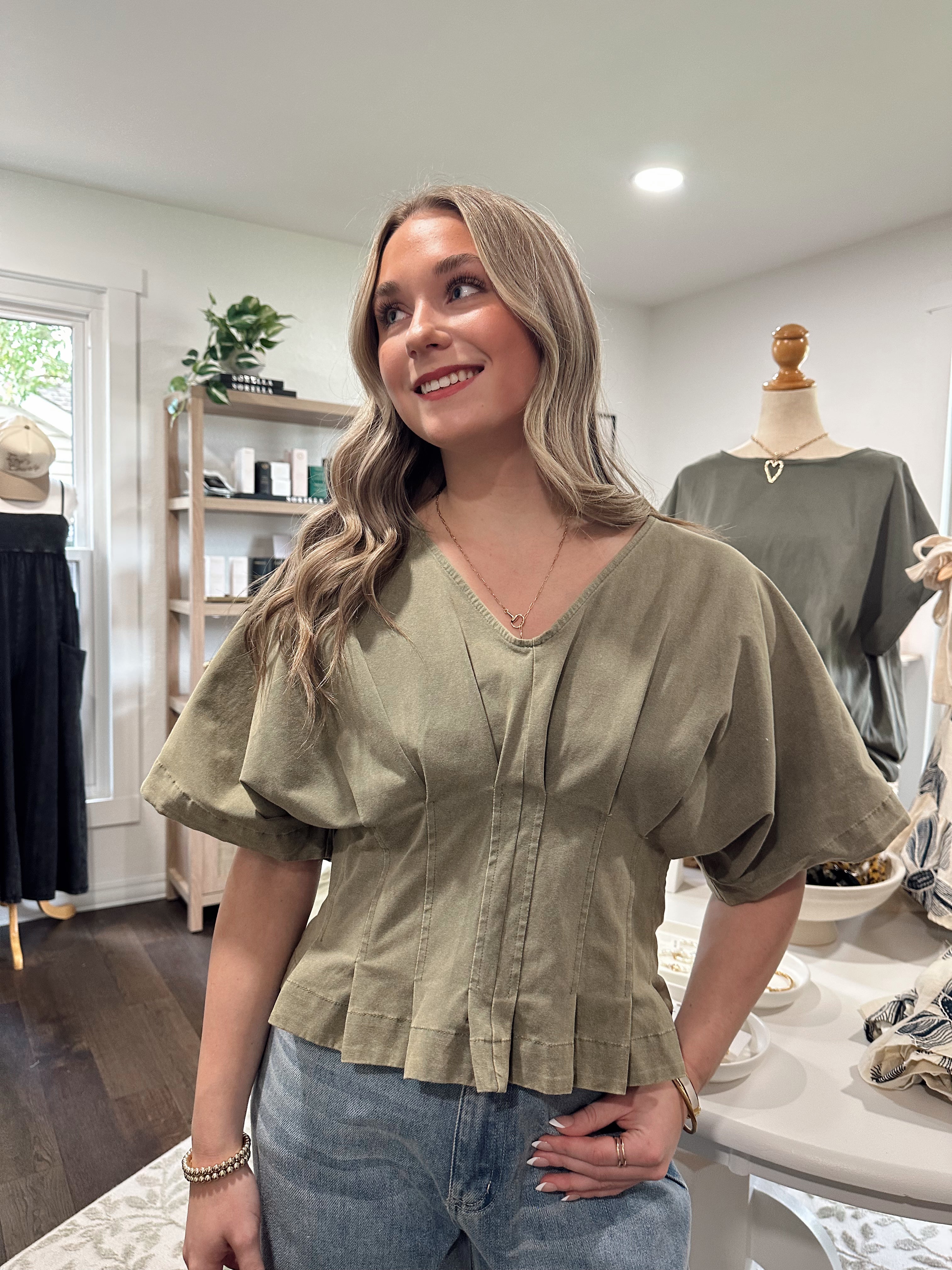 The Olive Grove Top