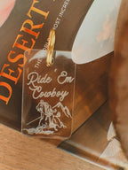 Ride Em' Cowboy Keychain