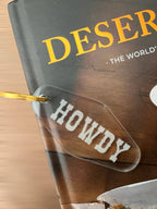 Howdy Keychain Western Keychain