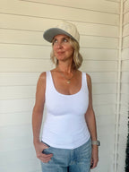 The Sunday Staple Tank- White