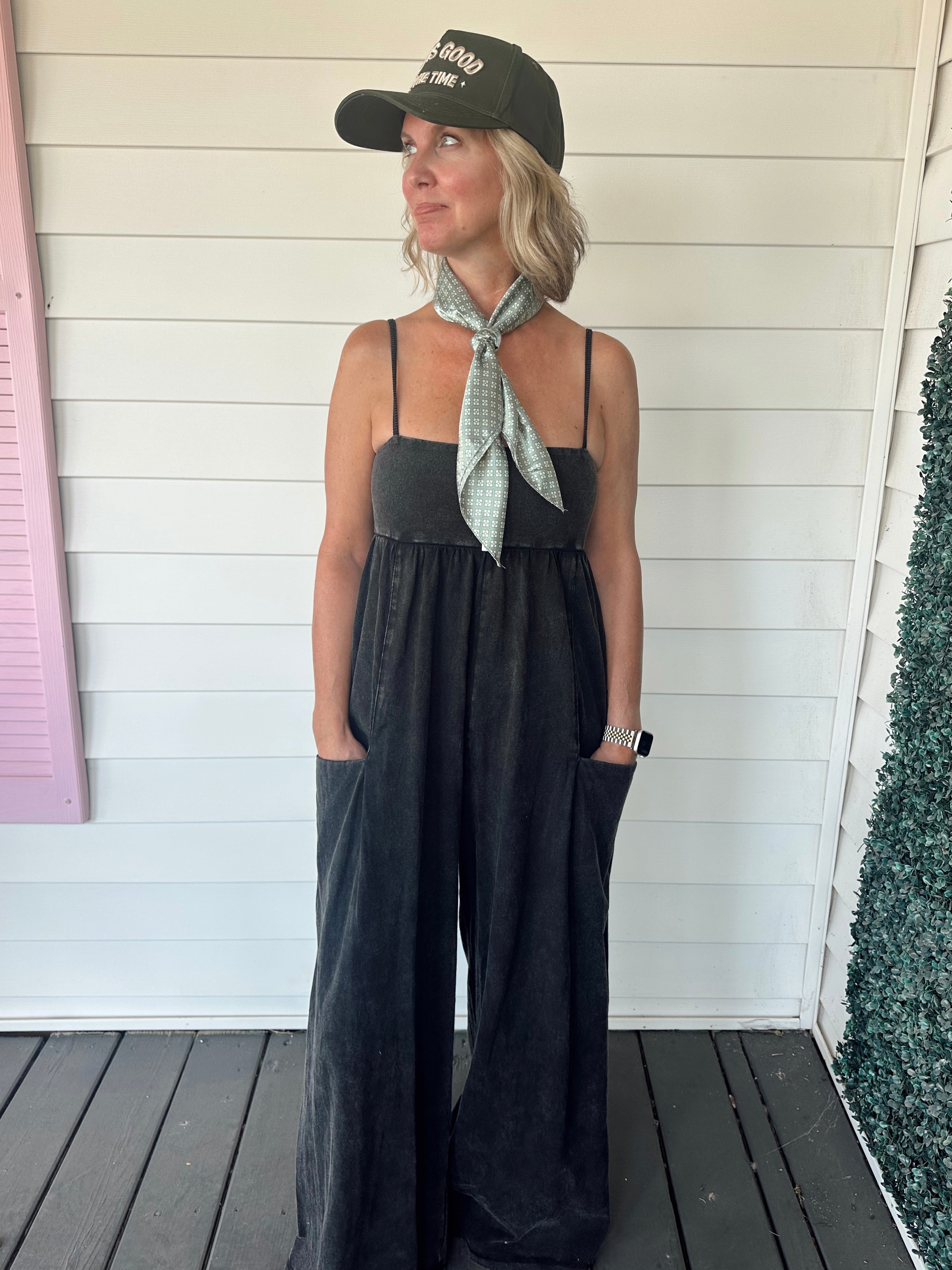 The Oakley Wide Leg Jumpsuit