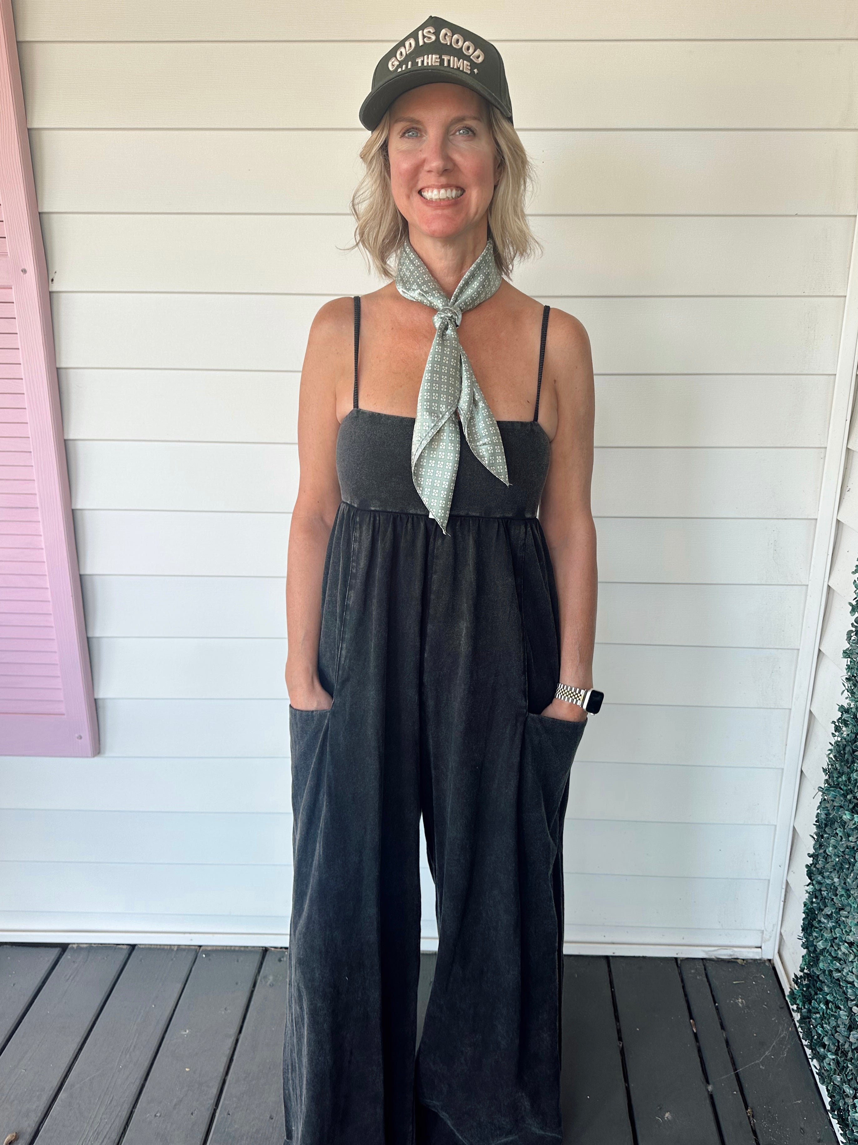 The Oakley Wide Leg Jumpsuit