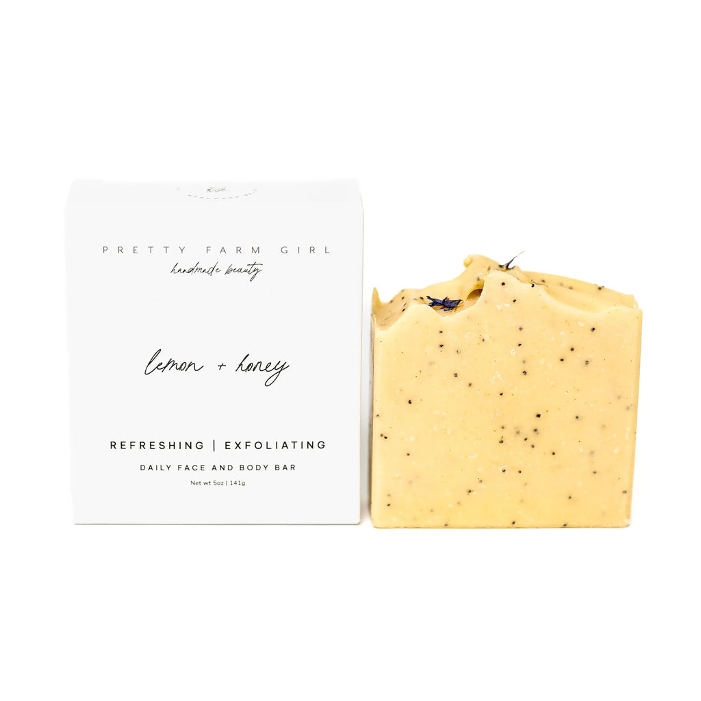 Lemon + Honey + Poppy Seed | Goat Milk Soap | Tallow Soap
