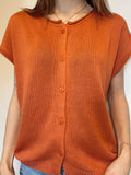 The Maple Knit Sweater- Rust