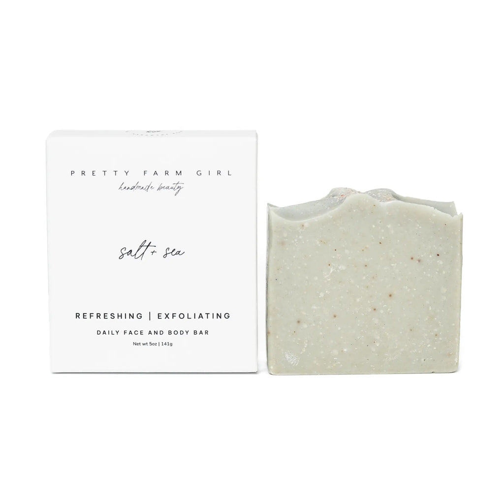 Salt + Sea Bar Handmade Tallow and Goat Milk Kefir Soap