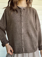 The Cozy Day Cardigan- Brown