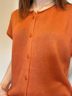 The Maple Knit Sweater- Rust