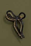 The Sadie Bow Clip- Black