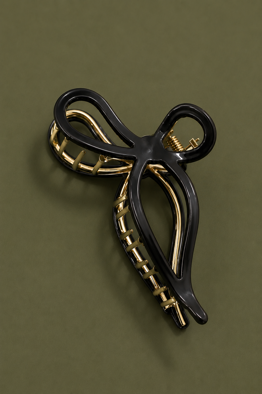 The Sadie Bow Clip- Black