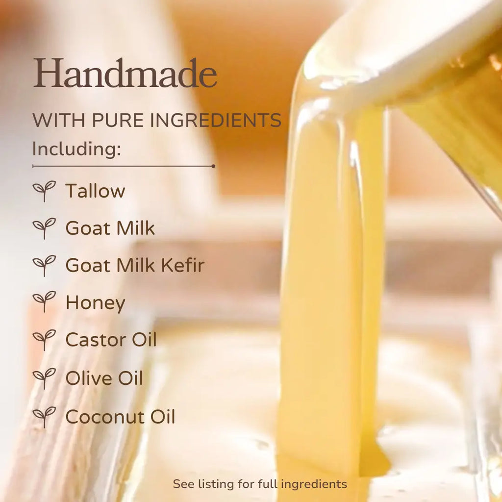 Milk + Honey | Goat Milk Tallow Bar Soap For Sensitive Skin