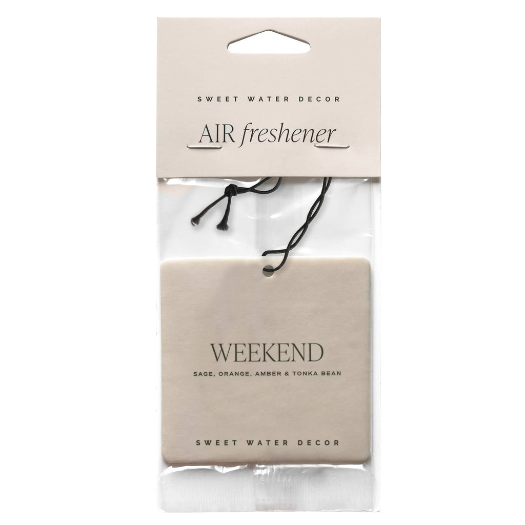 Weekend Hanging Air Freshener